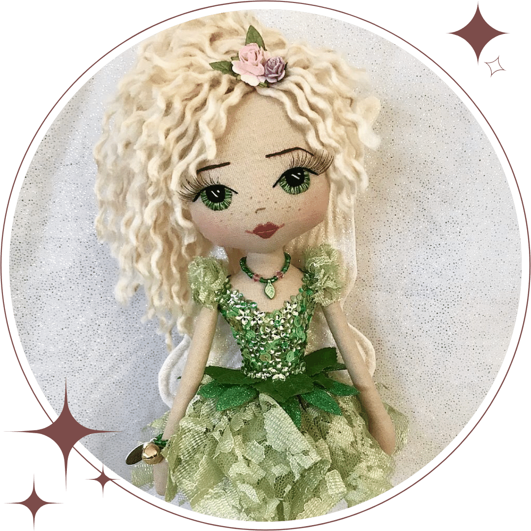 Fairy Pixie and Fae Handmade Dolls Upper Dhali