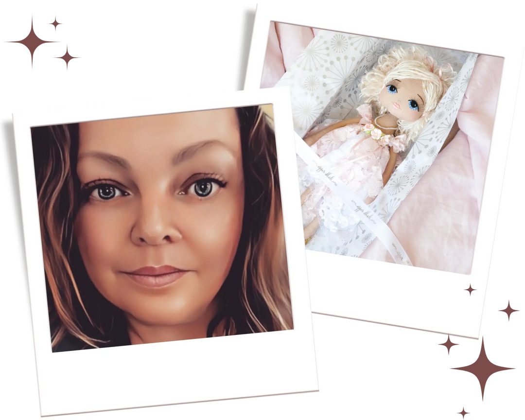 Australian Made Handmade Dolls Dollmaker Lou Peters Upper Dhali