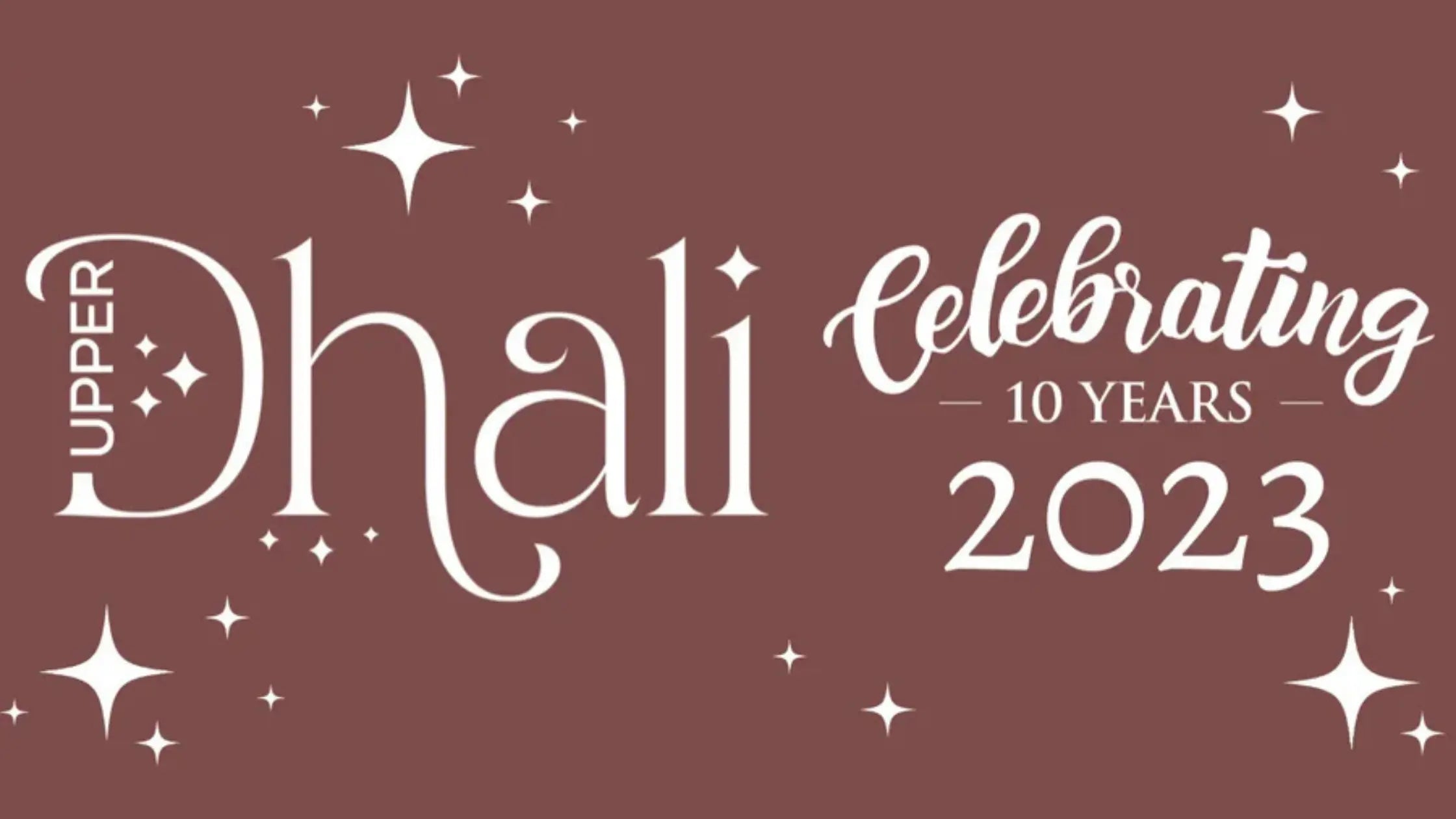 Words Upper Dhali Celebrating 10 Years 2023