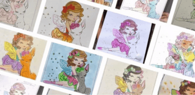 Easter 2022 Fairy Doll Colouring Competition
