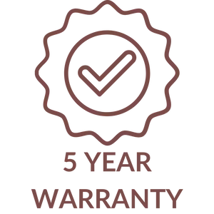 5 year warranty