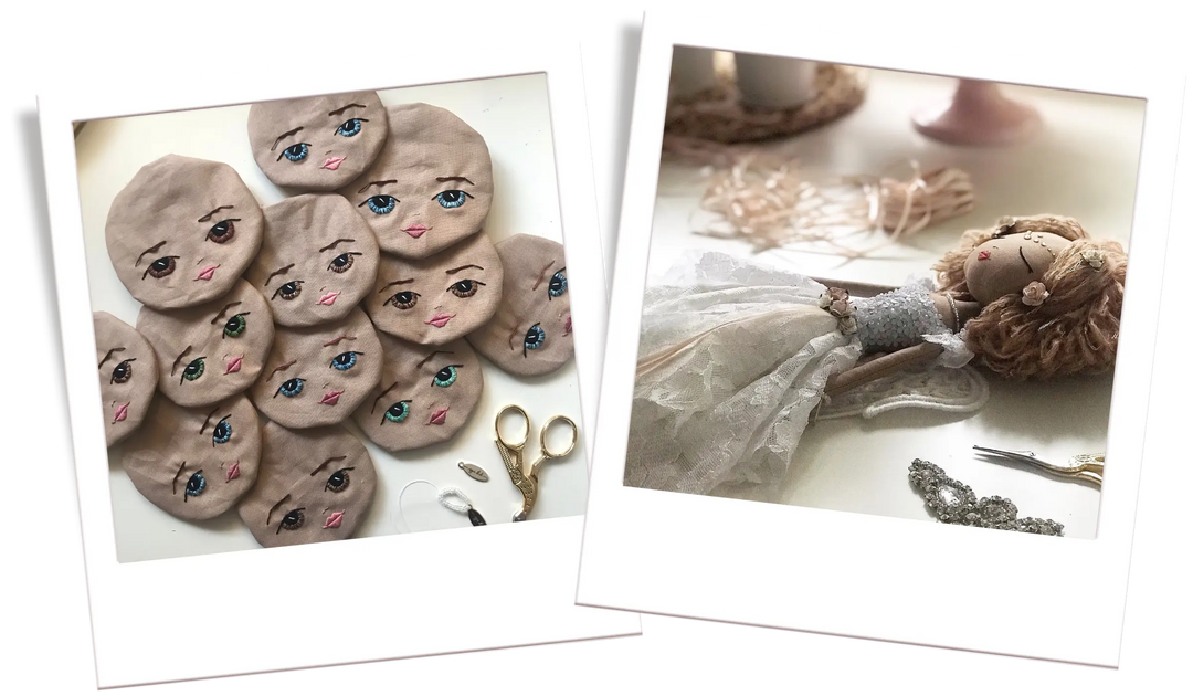 two doll making images by Upper Dhali