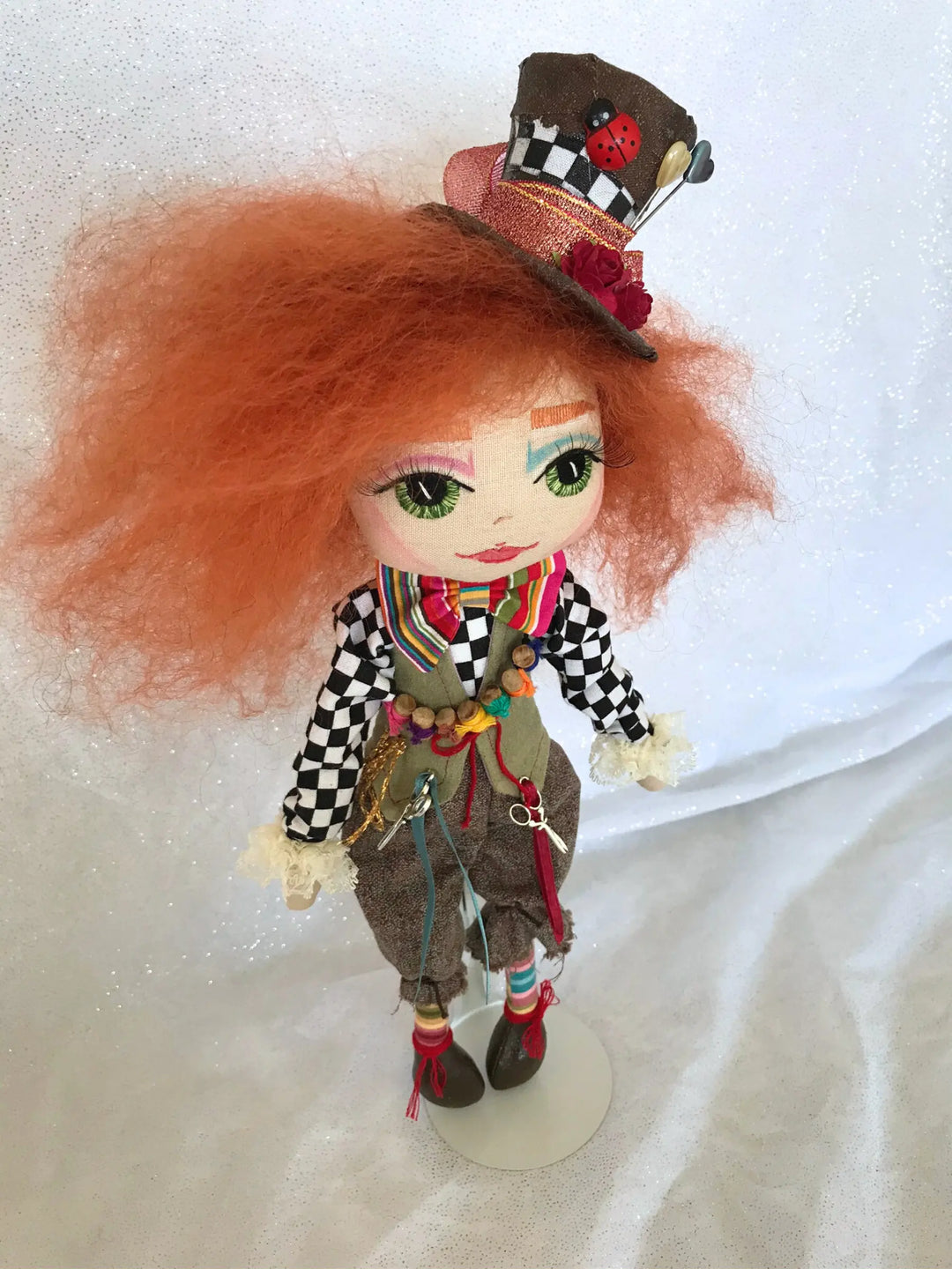 Mad hatter inspired doll by Upper Dhali