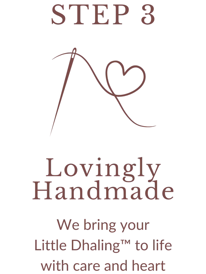 Step 3 lovingly handmade
